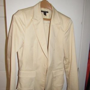 Women's yellow blazer